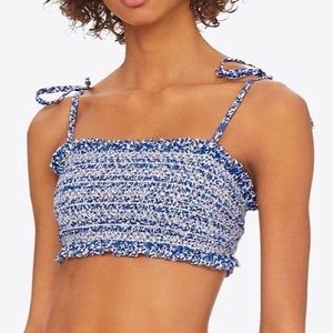 Tory Burch Costa Printed Tie-Bandeau